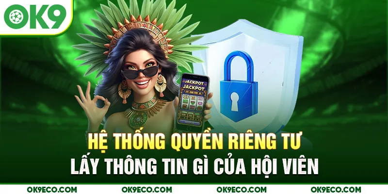 Hệ thống quyền riêng tư lấy thông tin gì của hội viên